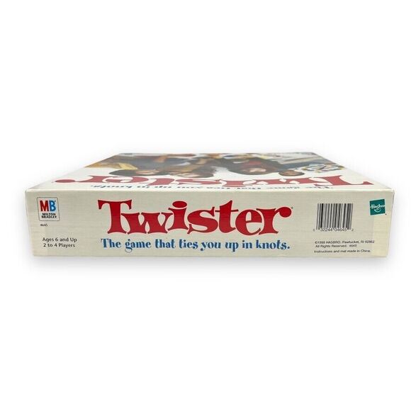 VINTAGE '98 Twister Milton Bradley Party Game Complete w Mat Spinner Instruction - Picture 12 of 16